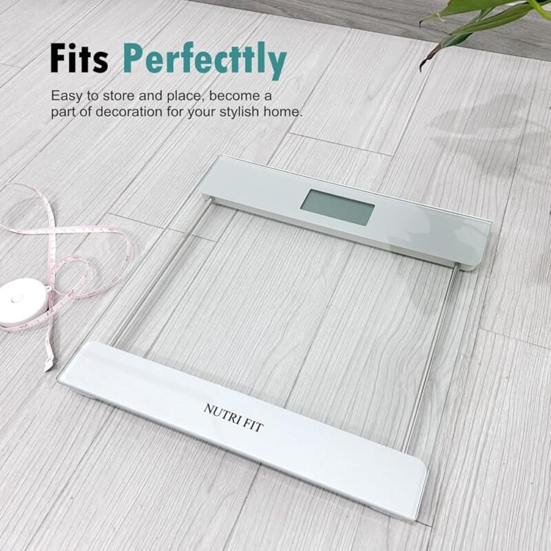 Báscula Digital de Baño NUTRI FIT para Peso Corporal Precisión Alta - Imagen 5