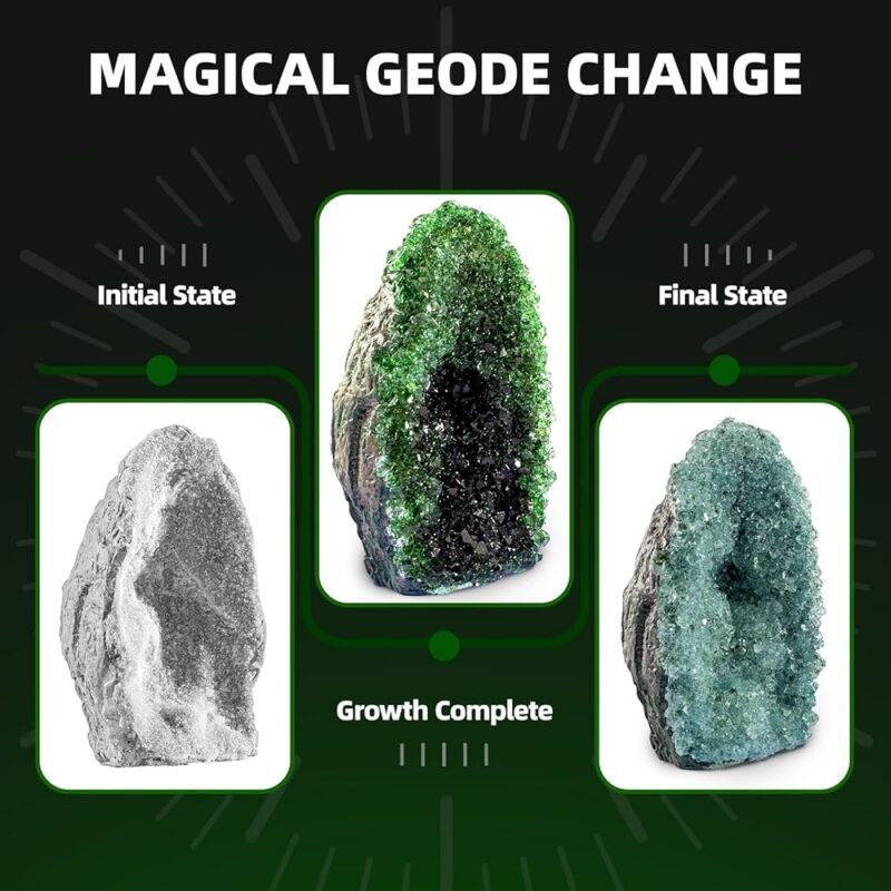 GobiDex Geodes Kit de Cultivo de Cristal para Niños - Imagen 4