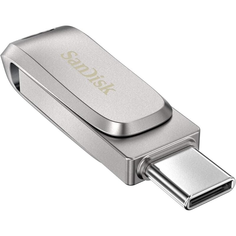 SanDisk Unidad Ultra Dual Luxe USB Tipo C 1 TB Plata - Imagen 5