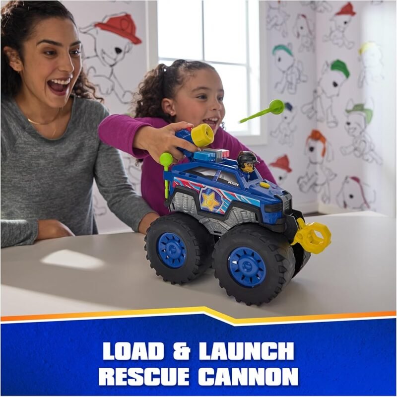 Paw Patrol Rescue Wheels Chase's Power Haulin Cruiser camión de juguete - Imagen 6