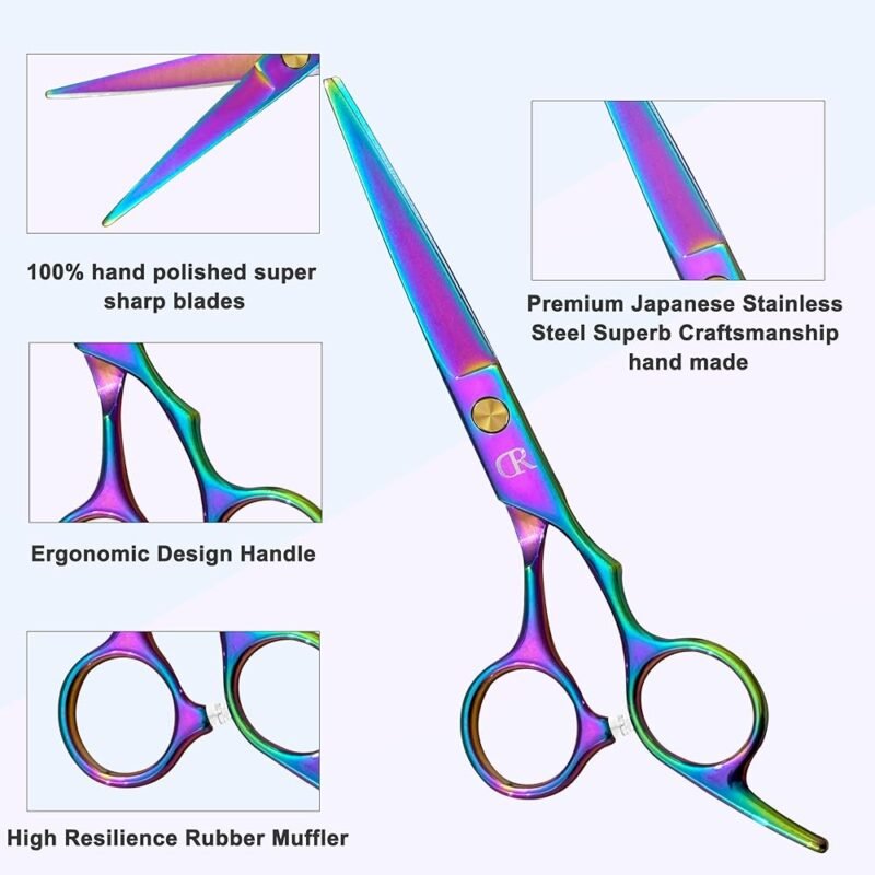 Tijeras Profesionales de Corte de Pelo JAVENPROLIU 6 Pulgadas - Imagen 3