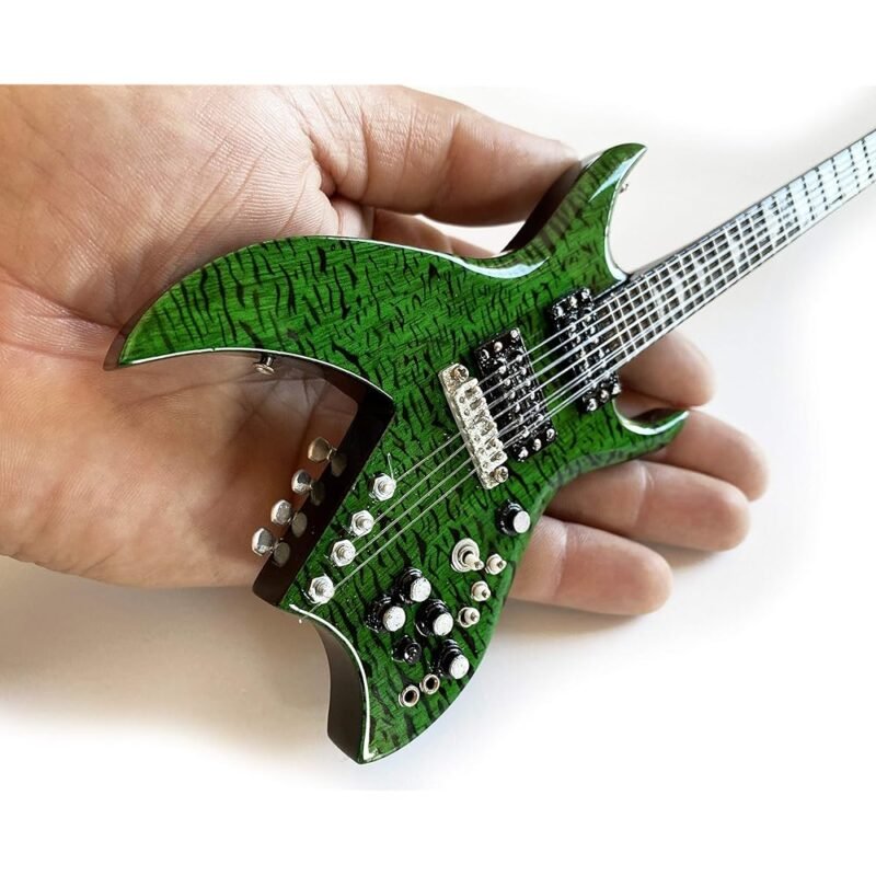 AXE HEAVEN Mini Guitarra Coleccionable B.C. Rich Bich Réplica 1:4