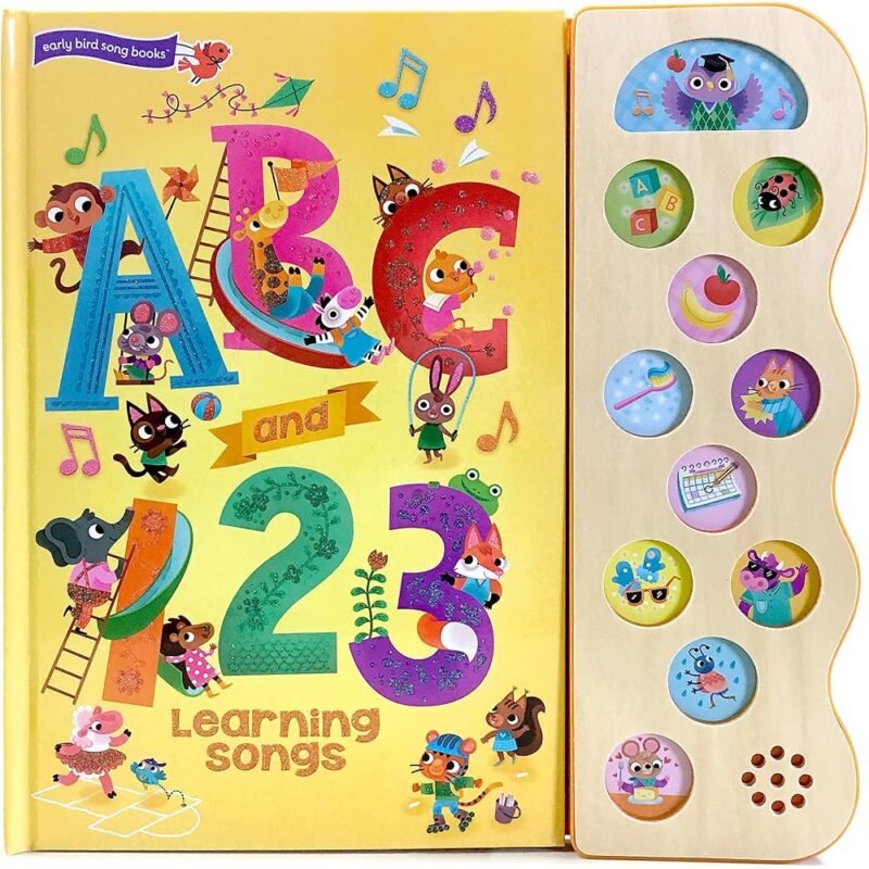 ABC & 123 Learning Songs Libro Interactivo de Canciones para Niños