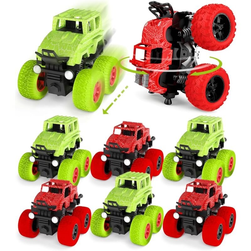 Camiones de potencia 4x4 Paquete de juguetes para niños de camión monstruo