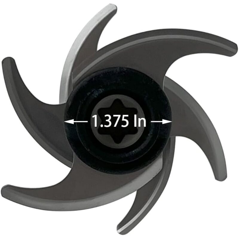 Mezclador de repuesto de 6 cuchillas compatible con Ninja 1100W 1200W - Image 3