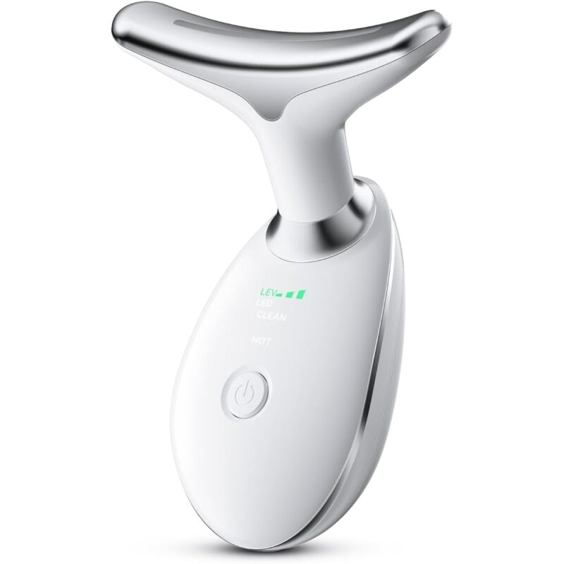 Herramienta Facial y Cuello Dispositivo Eléctrico 7 en 1 para Cuidado de la Piel