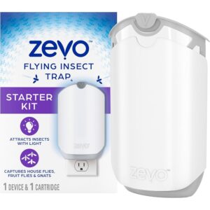 Zevo Trampa para Insectos Voladores para Interiores Eficaz y Discreta